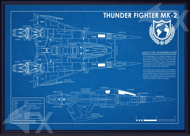 18X12 Thunderfighter Schematic