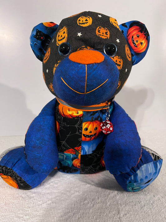 Blue Haunted Graveyard Whimsy Born